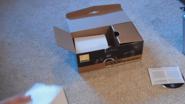Nikon D3000 Unboxing смотреть онлайн