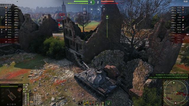 AMX 30 1er prototype France - 5,8K Damage 2K Spot Damage | World of Tanks Replays смотреть онлайн