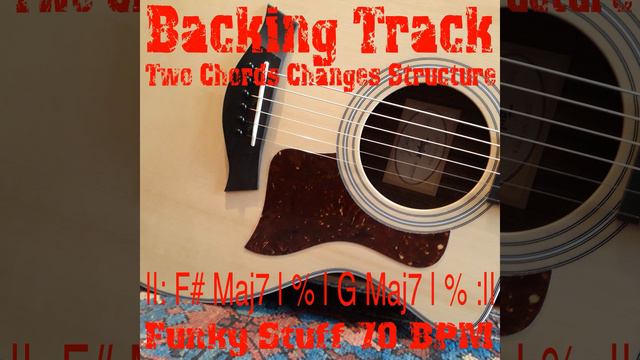 Backing Track Two Chords Changes Structure F# Maj7 G Maj7 смотреть онлайн