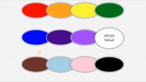 Цвета на немецком языке — Farben auf Deutsch