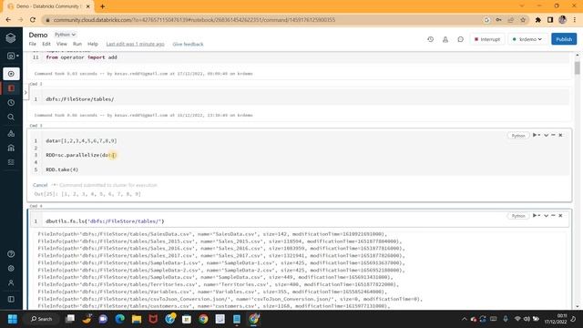 RDD #2 : RDD Operations In PySpark | RDD Actions & Transformations смотреть онлайн