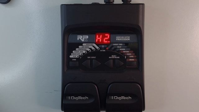 #006 How Many User And Factory Presets Available DIGITECH RP55