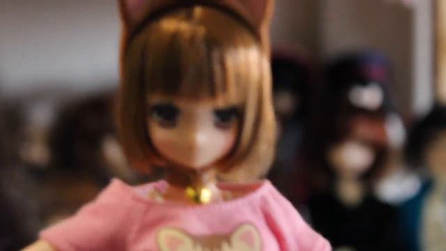 Azone doll Box opening and Review: Maya Meow Meow a la mode (Pink) смотреть онлайн