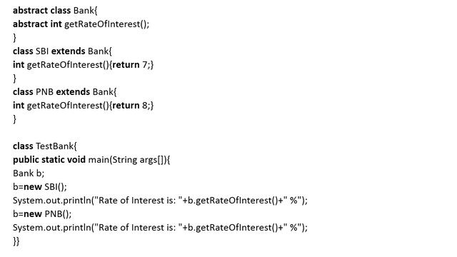 Abstract class in Java смотреть онлайн