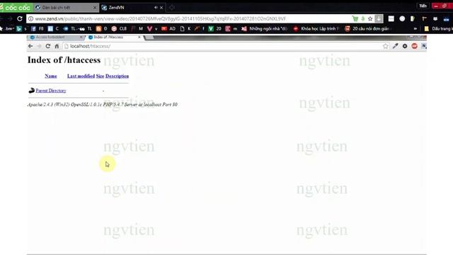 Chương 1 Tình Huống php Sử dụng htaccess trong ứng dụng web phần 1 смотреть онлайн