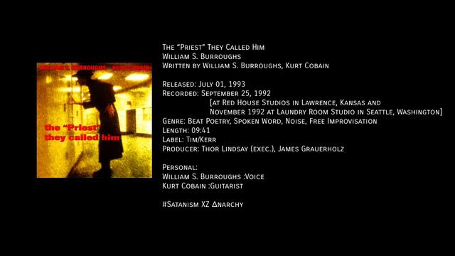 William S. Burroughs • The “Priest” They Called Him смотреть онлайн