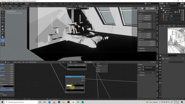 Blender Tutorial cartoon anime style shader (Part 2) смотреть онлайн