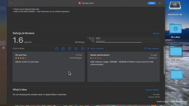 Rocket Chat - Mac App Store - Basic Overview смотреть онлайн