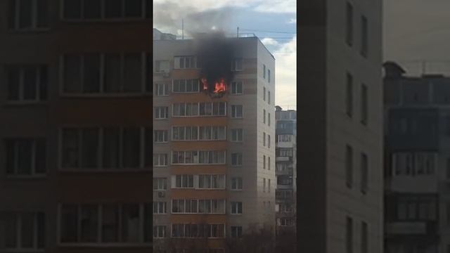 Пожар в Москве на улице Грайвороновская 28.03.2019 смотреть онлайн