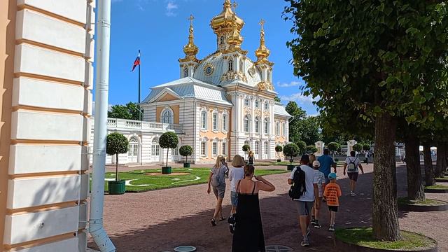 Петергоф парк фонтаны