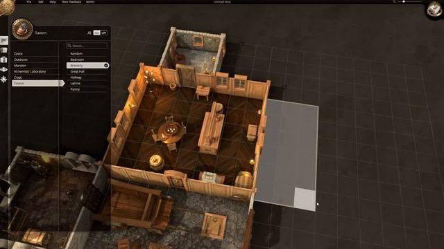 Building a guest house using AI in Dungeon Alchemist смотреть онлайн