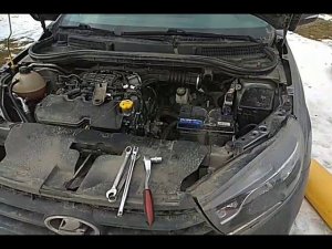 Лада веста,,что стучит слева???