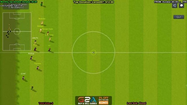 [ENG] World of Soccer Online Final Match - Nordic Nightmares vs All Stars F.C. смотреть онлайн