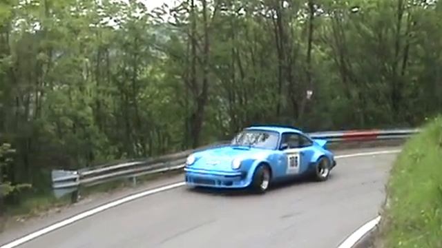 Crash Porsche 23° Rally Bellunese 2008