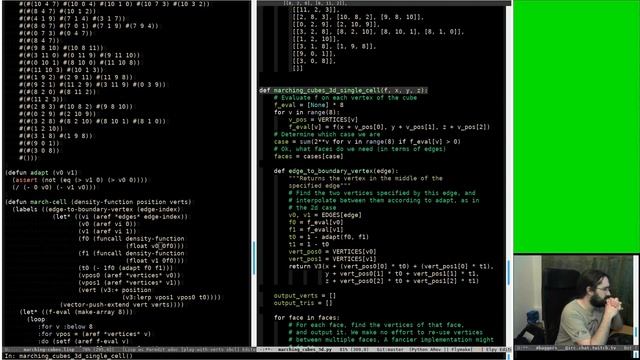 Pushing Pixels with Lisp - Episode 72 - Marching Cubes смотреть онлайн