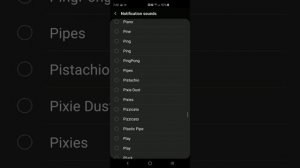 Samsung Galaxy S Notification Tones
