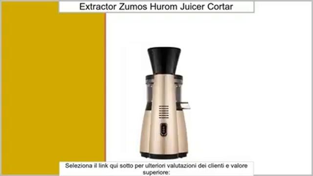 Extractor de zumos Hurom HT SBE/EBE/IBE14 Slow Juicer + Tabla de Cortar (Oro) смотреть онлайн