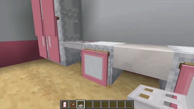 Как построить милую розовую комнату в майнкрафте! смотреть онлайн