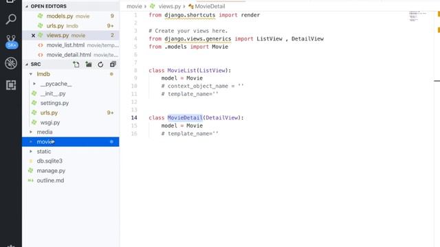 Add django class based views | Building Movies Site With Python & Django - IMDB Clone смотреть онлайн