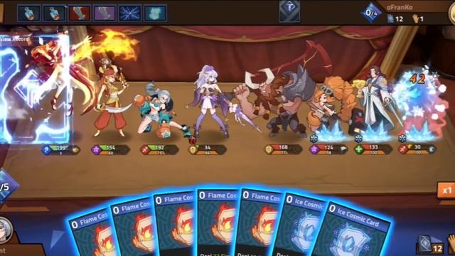My Turn - Forest Rank Mode Gameplay the power of Tavern Keeper (cosmic card lady) смотреть онлайн