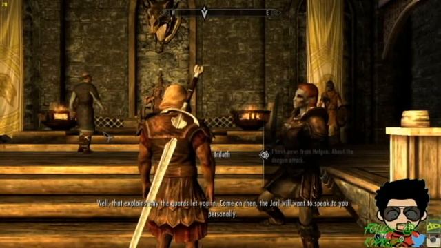 Elder Scrolls V: Skyrim Let's Play - Part 3 - To Whiterun смотреть онлайн