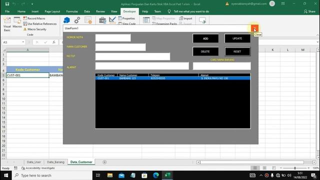 Cara Membuat Aplikasi Penjualan di VBA Excel смотреть онлайн