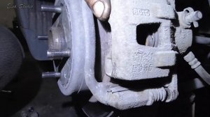 Замена задних тормозных колодок Chevrolet Epica