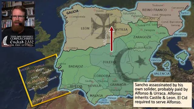 El Cid (Part 1 of 2): Rodrigo Diaz and medieval Spain смотреть онлайн