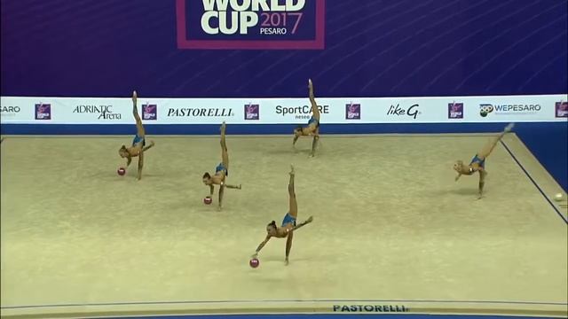 Художественная гимнастика RUS World Cup Pesaro 2017 смотреть онлайн