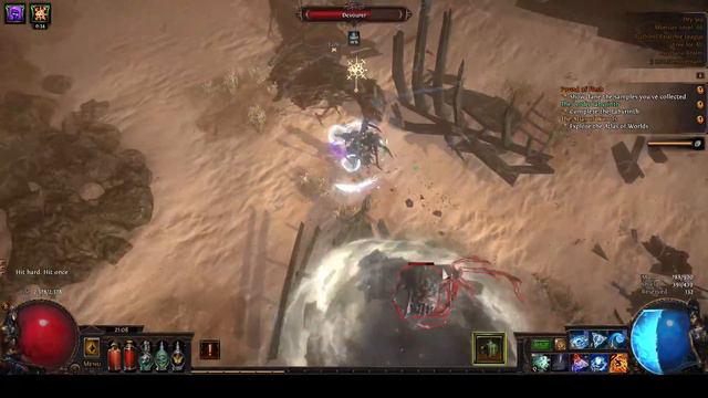 Ruthless - Cold DOT Ele - Maps | Path of Exile Crucible 3.21 смотреть онлайн