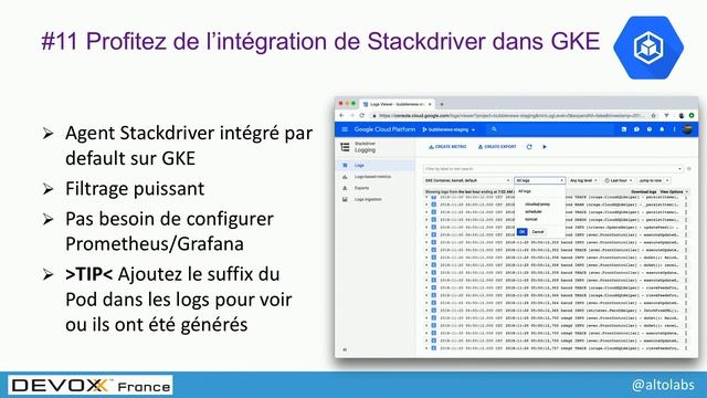 20 choses à connaitre quand on fait du Kubernetes (Alain Regnier) смотреть онлайн