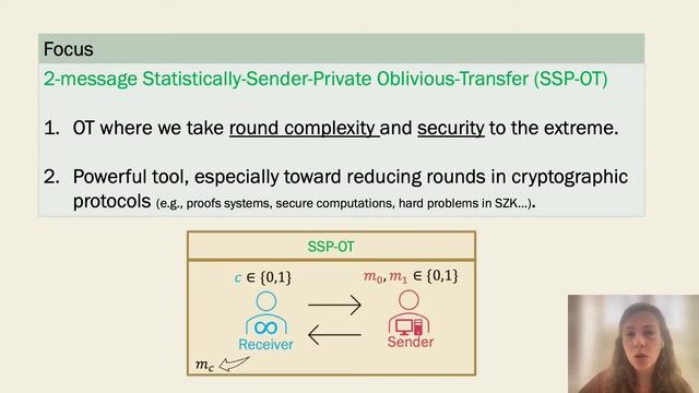 Statistically Sender-Private OT From LPN and Derandomization смотреть онлайн