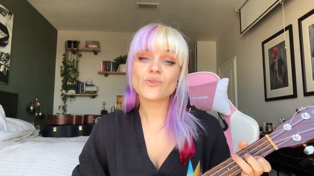 i'm not angry anymore by paramore except i don't sound like hayley williams or play uke смотреть онлайн