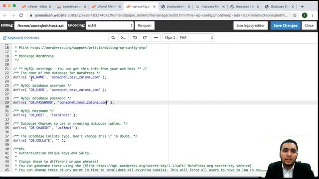 Learn How to transfer/upload your WordPress project from Local(PC) to Cpanel(Server) 1.2 - Zaions смотреть онлайн