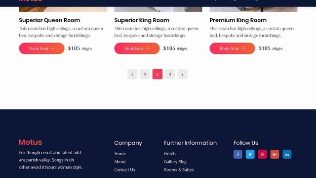 Motus - Hotel Booking HTML Template | Themeforest Templates смотреть онлайн