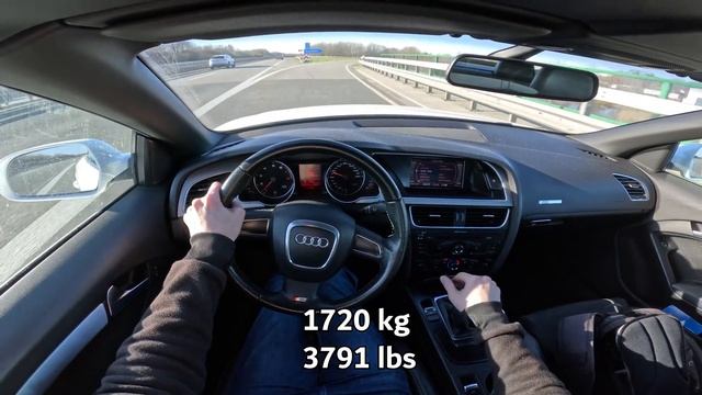 Is this 13 year old Audi A5 still fast enough? AUTOBAHN POV DRIVE | Audi A5 Convertible 1,8T смотреть онлайн