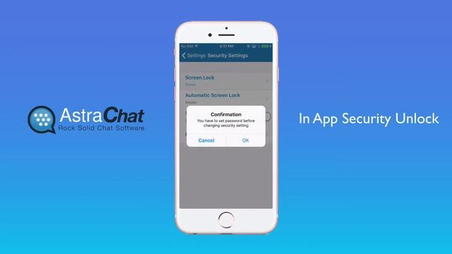AstraChat - Realtime , Secure & Reliable [iOS version] смотреть онлайн
