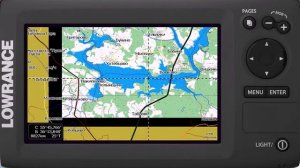 Карта глубин Озернинского водохранилища для эхолотов Lowrance