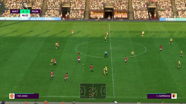FIFA 23 Season 2 Manchester United Career Mode Gameweek 13 VS Watford смотреть онлайн
