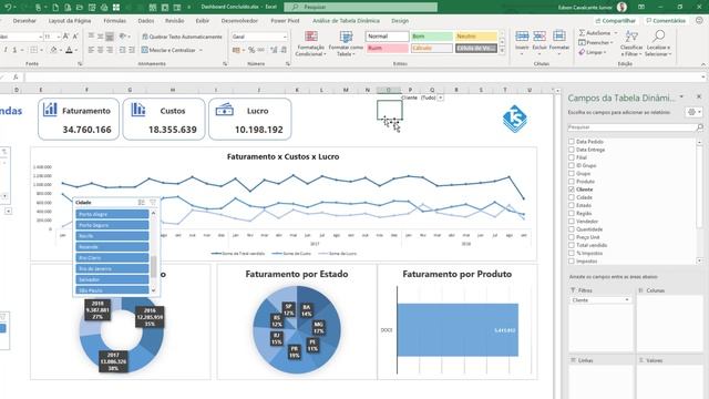 Como Aplicar FILTRO em SEGMENTAÇÃO DE DADOS no EXCEL смотреть онлайн