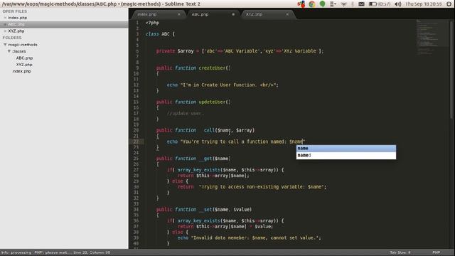 PHP Magic Methods in Hindi ( __call() ) 7/15 смотреть онлайн