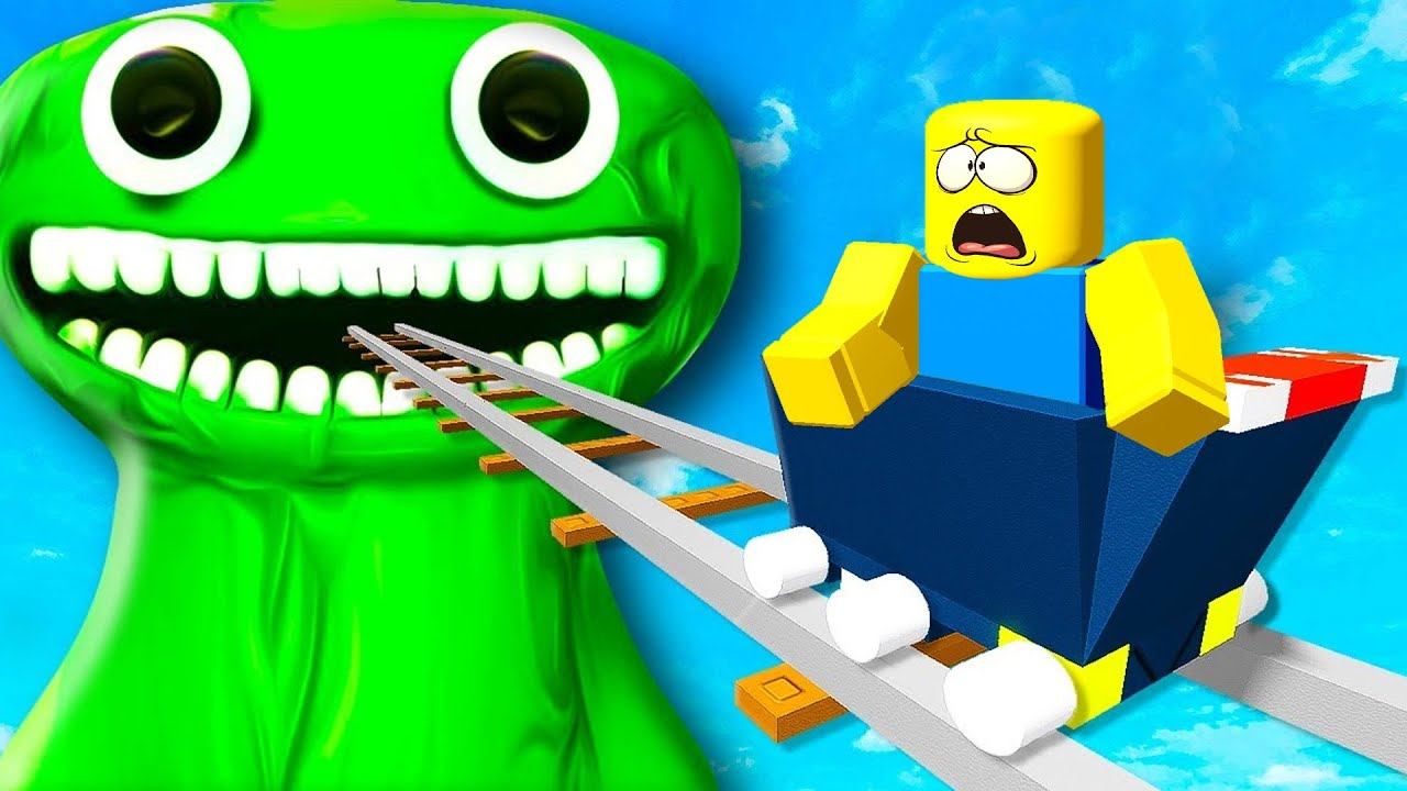 К БАНБАН НА ТЕЛЕЖКЕ К ЗЕЛЕНОМУ ДЖАМБО ДЖОШ В CART RIDE INTO BANBAN РОБЛОКС ! смотреть онлайн