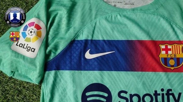 NEW FC Barcelona 2023/24 Away Jersey Unboxing [Fofoshop3] #fcbarcelona