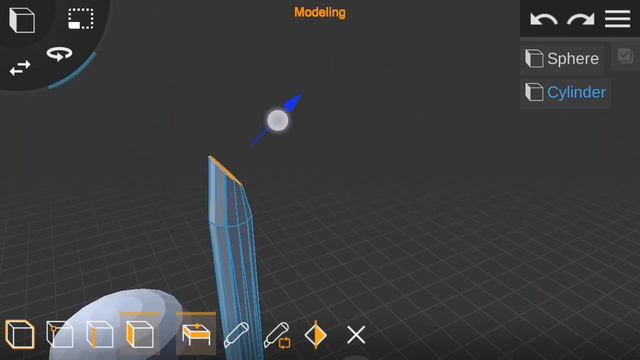 how to make 3D model of umbrella in Android using prisma 3D. смотреть онлайн