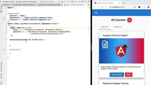 ? Angular Form Builder API - How to write more concise Reactive Forms смотреть онлайн
