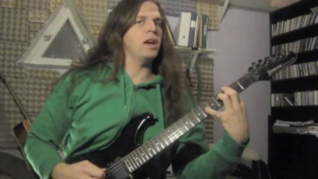 Andromeda-"Shadow of a Lucent Moon"-guitar lesson pt.1 смотреть онлайн