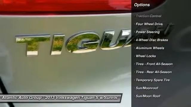 2013 Volkswagen Tiguan S w/Sunroof Egg Harbor Township NJ 08234 смотреть онлайн