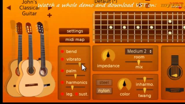 Spicy Guitar - Free VST - MyVST Demo
