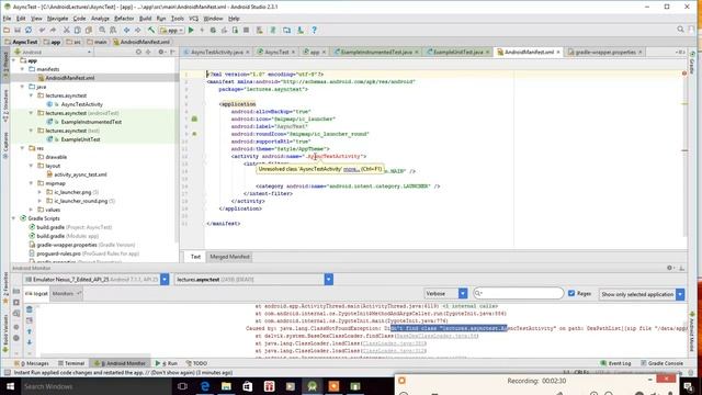 Best Android Course: Async Task with example: part 8 смотреть онлайн