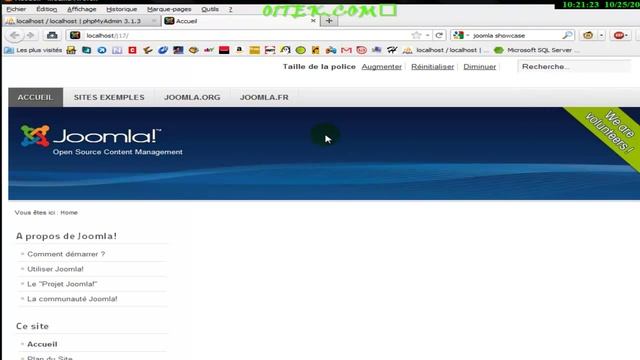 Apprendre Joomla 1.7 Ep1 смотреть онлайн